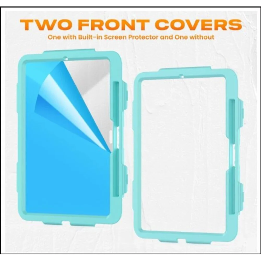 For IPad Pro 11 Inch Case 2024 (M4), Heavy Duty Shockproof ProtectiveCase - Blue